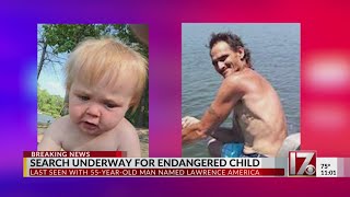 Sheriff seeks public help in finding endangered 1-year-old girl reported missing in Cumberland Count