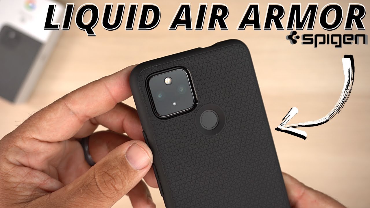Google Pixel 4a (5G) Case Review Spigen Liquid Air Armor Case YouTube