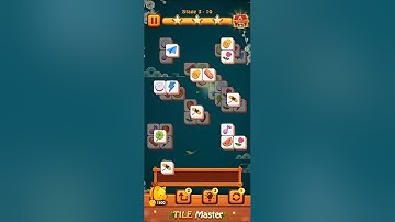 Tile Master level 3-10 Classic Triple Match and Puzzle Game walkthrough gameplay android ios