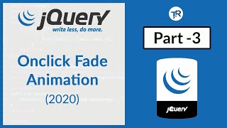 JQUERY ONCLICK FADE ANIMATION (2020)