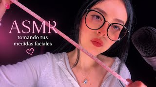 ROLEPLAY | Tomando tus medidas faciales💓📏 | Andrea ASMR 💓🦋