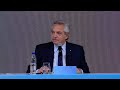 Alberto Fernández: “Argentina tiene una oportunidad de tener un gran futuro”