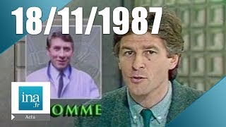 20h Antenne 2 du 18 novembre 1987 - Disparition de Jacques Anquetil | Archive INA