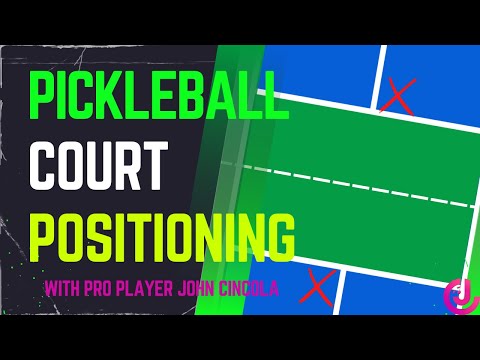 Court Positioning Fundamentals, You Can't Play Great Pickleball Unless You're in the Right Spot