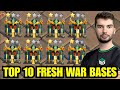 *BEST 10* TH17 WAR BASE WITH LINK | TH17 1 STAR WAR and CWL BASE | ANTI 1 STAR TH17 LEGEND BASE