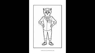 Hoot Into Creativity With Owl Coloring Pages Vol 1