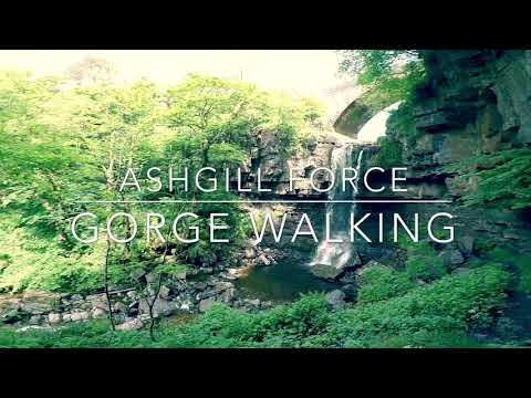 Ashgill force gorge walking