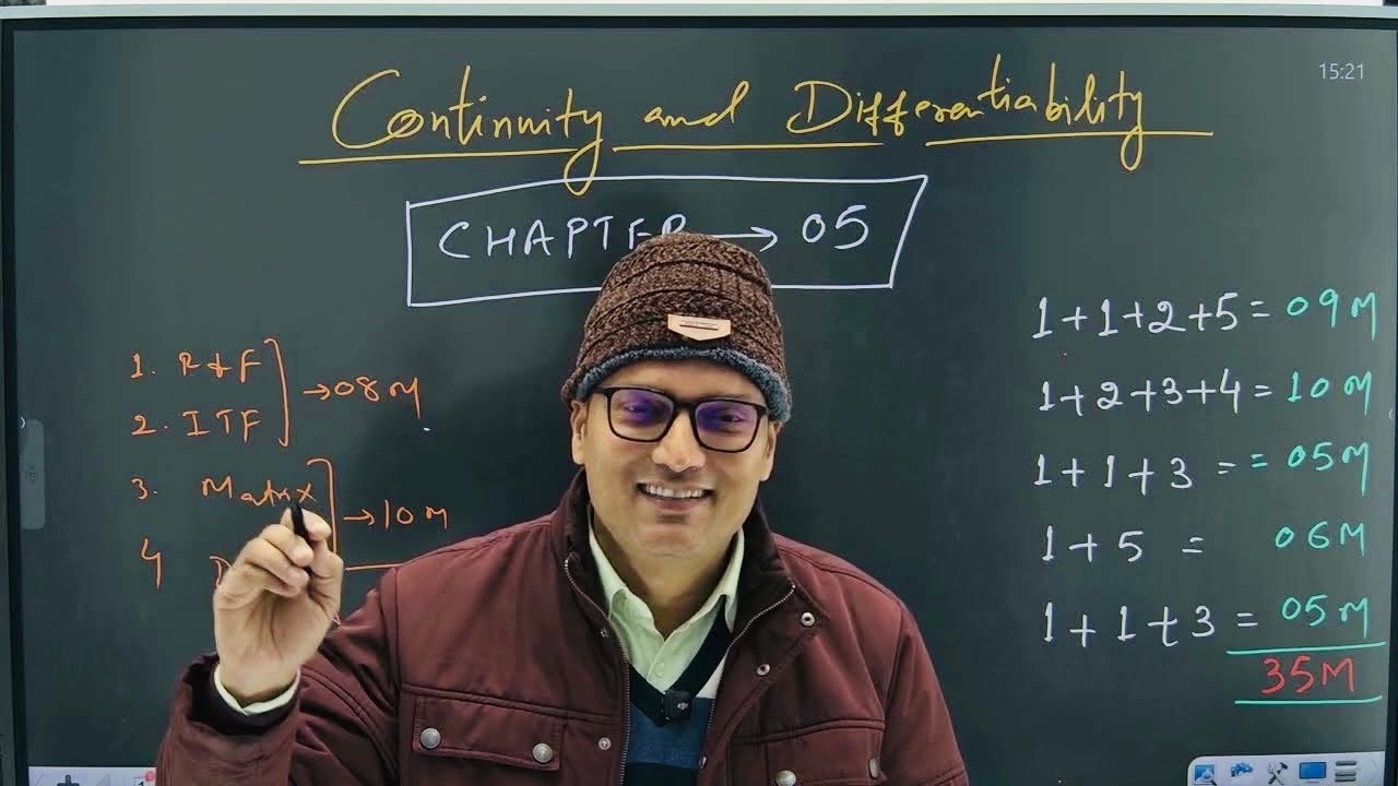 Differentiability of a Function at a Point | Class 12 Maths | CBSE Board Exam