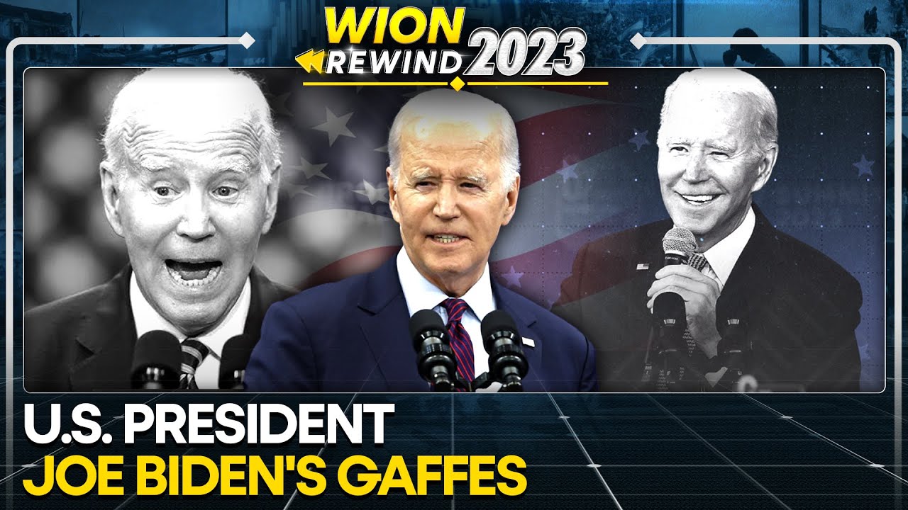 Oops, He Did It Again! Joe Biden's 2023 Blunders | WION Originals - YouTube