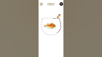 Braindom Draw Puzzle level 1 || DOP, brain game || delete one part offline gameplay || mahfuz fifa