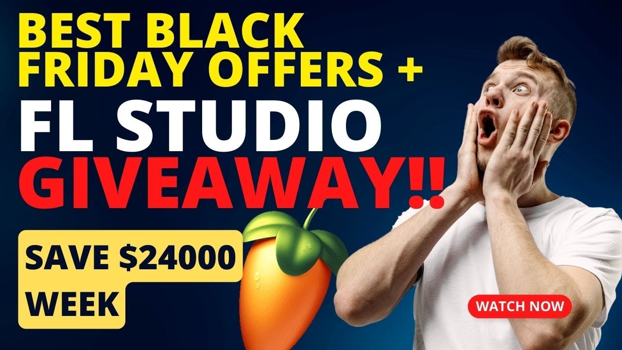 BEST BLACK FRIDAY 2022 DEALS + FL STUDIO GIVEAWAY!!! Watch