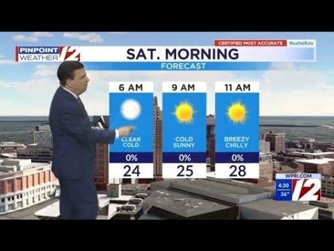 WPRI 12 Weather Now 01/02/25 Dry Colder This Weekend - YouTube