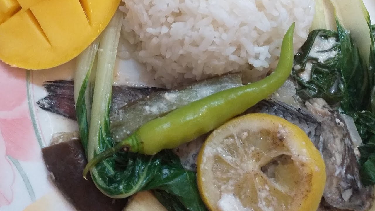 Yellow mango" Tilapia fish with lemon and coconut milk" YouTube
