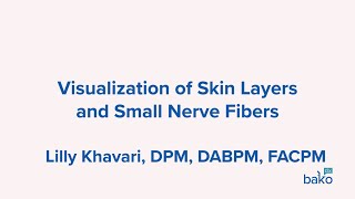 Visualization of Skin Layers and Small Nerve Fibers
