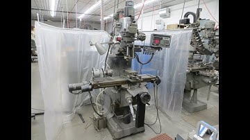 Bridgeport Series I-2HP CNC Vertical Milling Machine, Proto Trak Plus 2-Axis CNC Control/3-Axis DRO