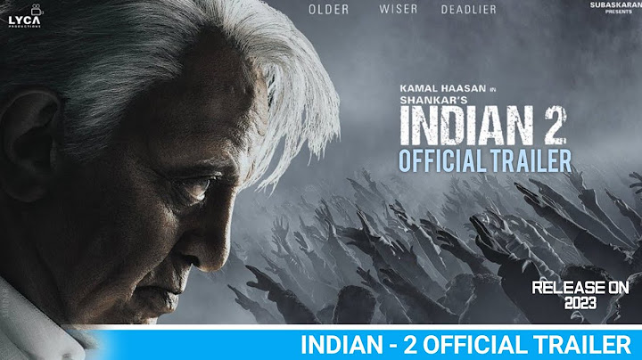 Bharateeyudu 2 official trailer telugu | Indian 2 official trailer 2023 | kamal haasan | TJ