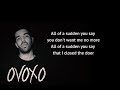 Drake ft Michael Jackson-Dont Matter To Me (Lyrics)