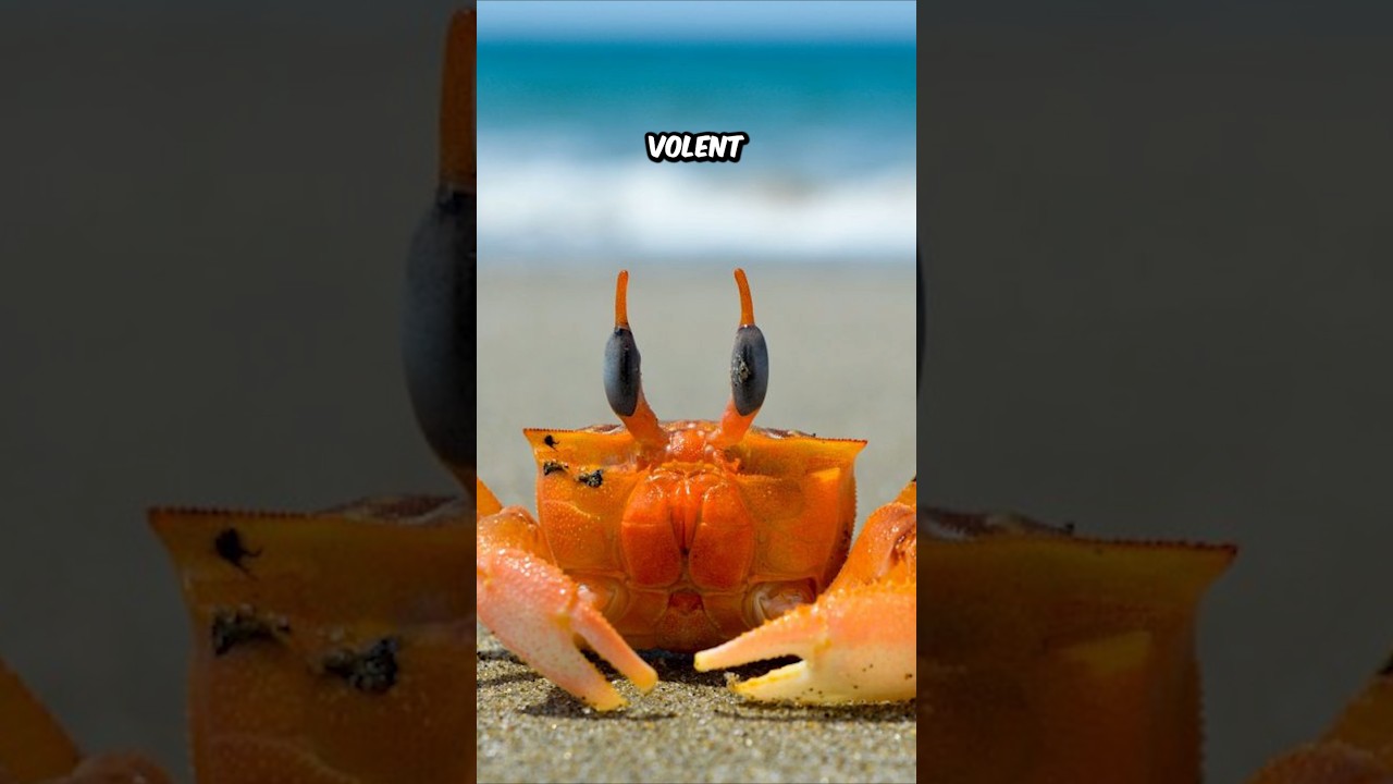 Les crabes ont autre chose à faire que de penser aux poissons #animaux #nature #ocean