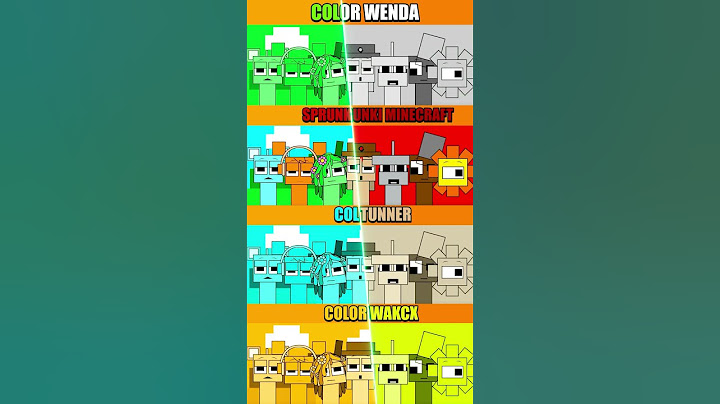 Incredibox Sprunki Minecraft New But All Some Color *MIX VERSION*  #sprunki #incrediboxsprunki