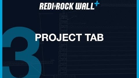 Project Tab: Redi-Rock Wall+ Retaining Wall Design Software
