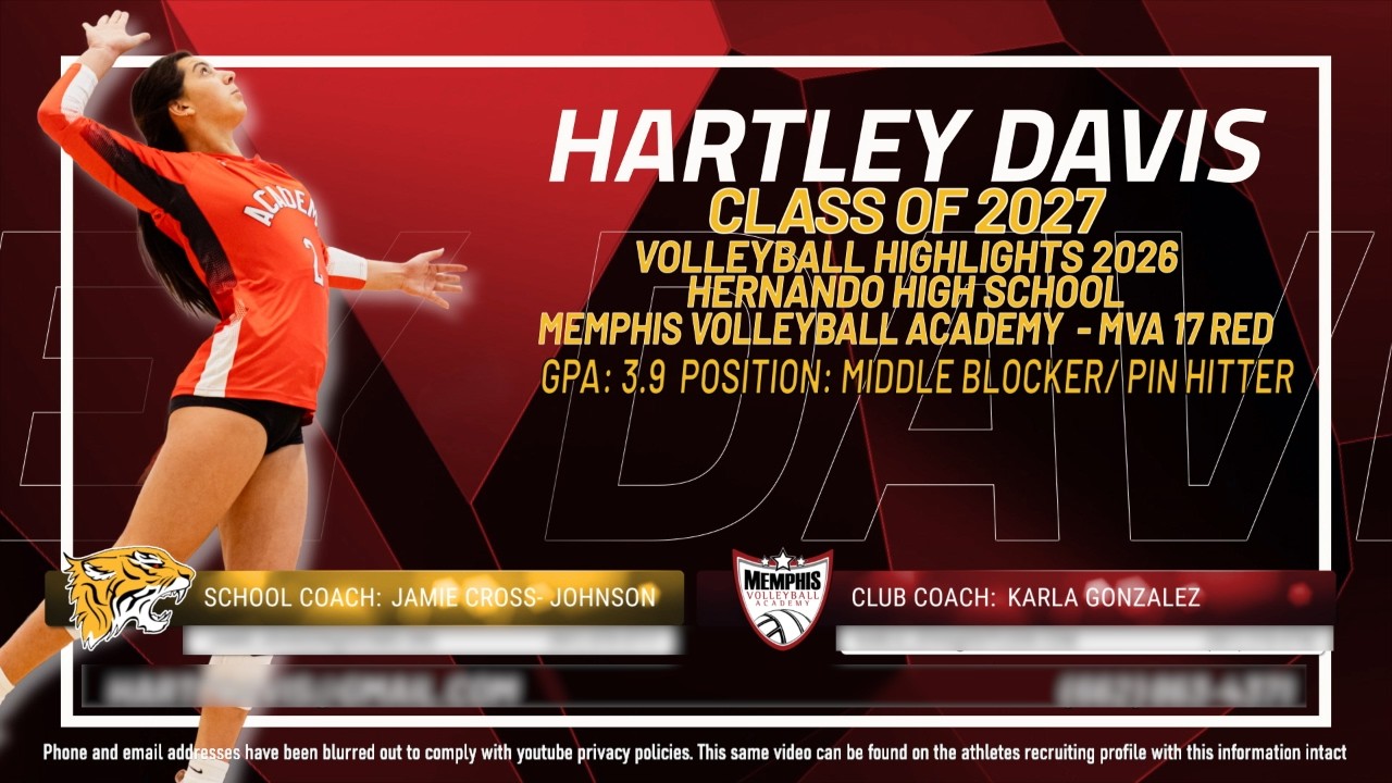 Hartley Davis - Volleyball Highlights 2026