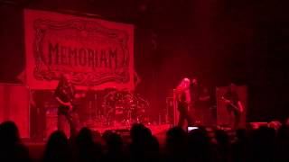 Memoriam live in Athens @Piraeus117 Academy, 30th of November 2018