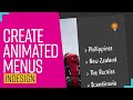 How to create animated menus | InDesign Tutorial