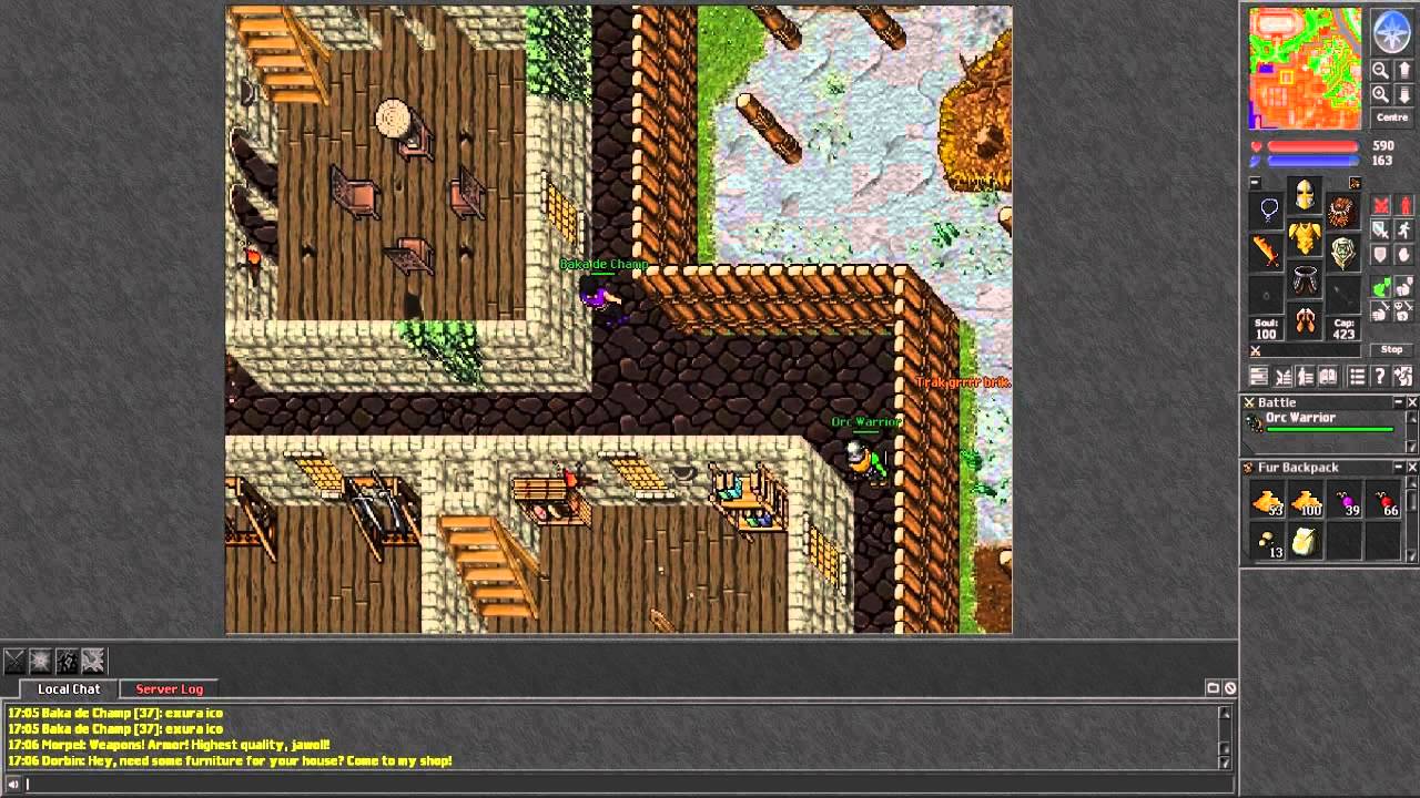 Tibia Let's Play Ep 10 Yalahar Magician's Quarter YouTube