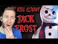 A killer snowman reacting to jack frost  jack frost 2 kill count by dead meat