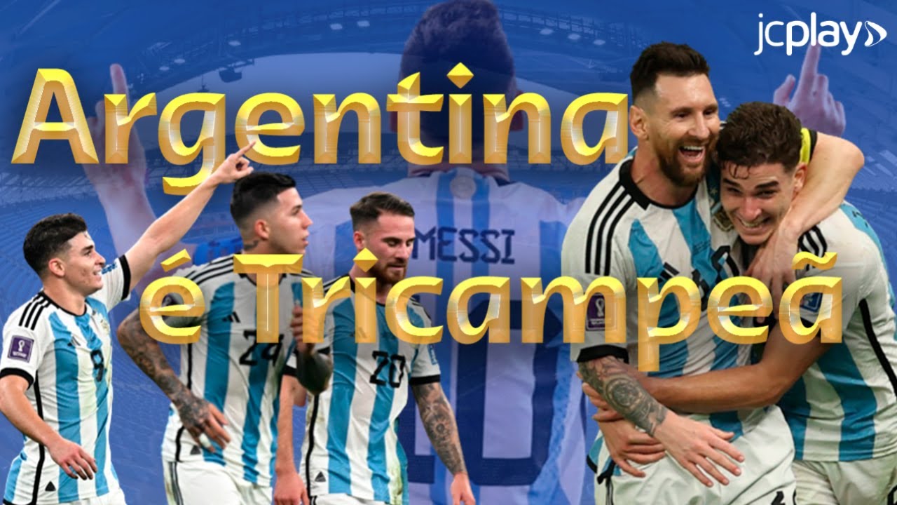 Argentina é tricampeã mundial na Copa do Mundo do Catar 2022