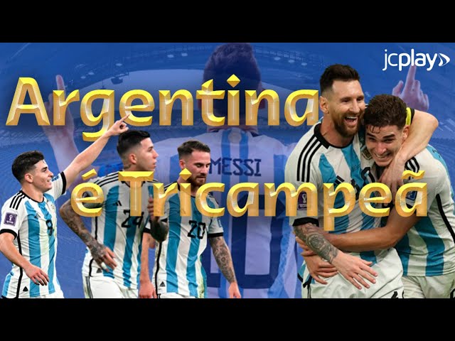 Tricampeã! Argentina vence a Copa do Mundo de 2022 no Catar