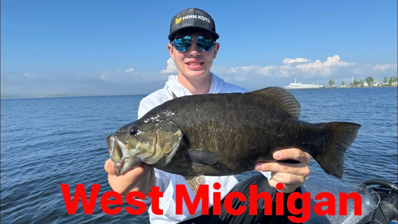 Spring Time Bass Fishing In West Michigan! #bass