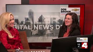 Leah on KMOV Digital News Desk with Laura Hettiger