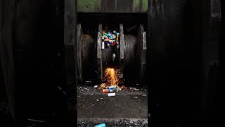 Dead Batteries → Valuable Powder  |  Full Process #Shorts #Battery #Factory #Ai #Process