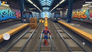Subway Surfers, But I Am SPIDER-MAN! 🕷️🔥 (Unstoppable Run) screenshot 3