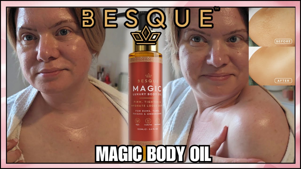 Besque Magic Body Oil Review: My 2-Week Results on Dry, Dull  Besque Body Oil display picture 1
