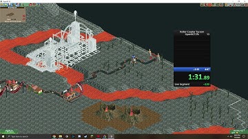 OpenRCT2 Speedrun: Infernal Views in 3m 59s (WR - OpenRCT2%)
