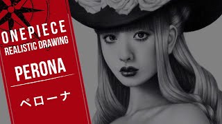 Onepiece 鉛筆画ペローナ How To Draw Perona Youtube