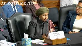 'What Do We Need To Change': Rep. Ilhan Omar Questions Witnesses