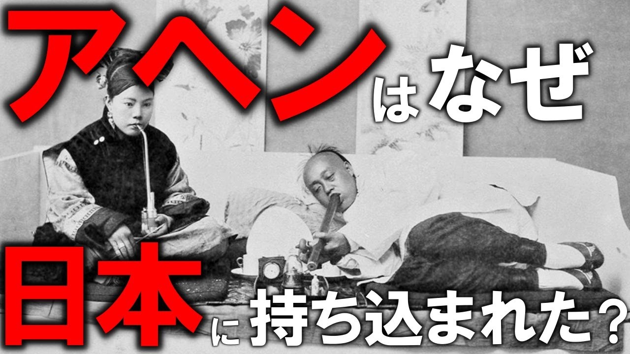 アヘンはなぜ日本に持ち込まれたのか?アヘンの始まりの歴史から日本にもおちっこまれた経緯や現状についても解説【ゆっくり解説】【日本史 ...