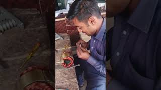 pedestal fan motor and washing machine motor rewinding today#youtuber #03007299308 #Asmat#Iqbal#16,6