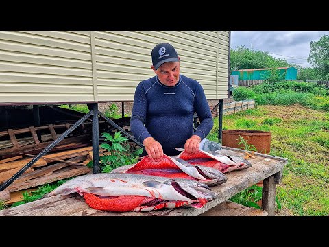 ВОТ ОНО СЧАСТЬЕ РЫБАКА! За королевским лососем на Камчатку. Рыбалка на чавычу на реке Большая.