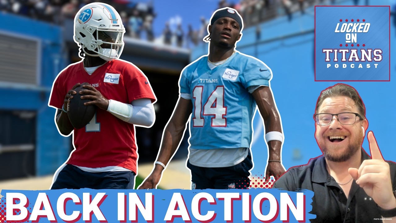 Tennessee Titans Cam Ward-Carnell Tate BACK IN ACTION at Training Camp & Offensive Line Worries Tennessee Titans Cam Ward-Carnell Tate BACK IN ACTION at Training Camp & Offensive Line Worries