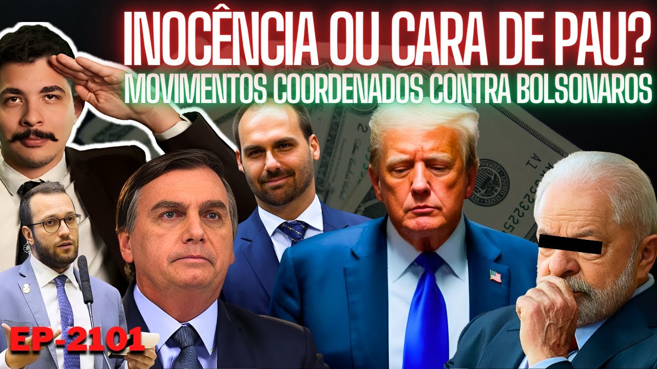 A Ficha NÃO Caiu ou É CARA de PAU? + Movimentos COORDENADOS Contra Bolsonaros + Ajuda Virou Crítica?