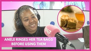 Tea takes better when you rinse your tea bag before use