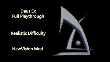 Deus Ex Full Playthrough #1 - Training