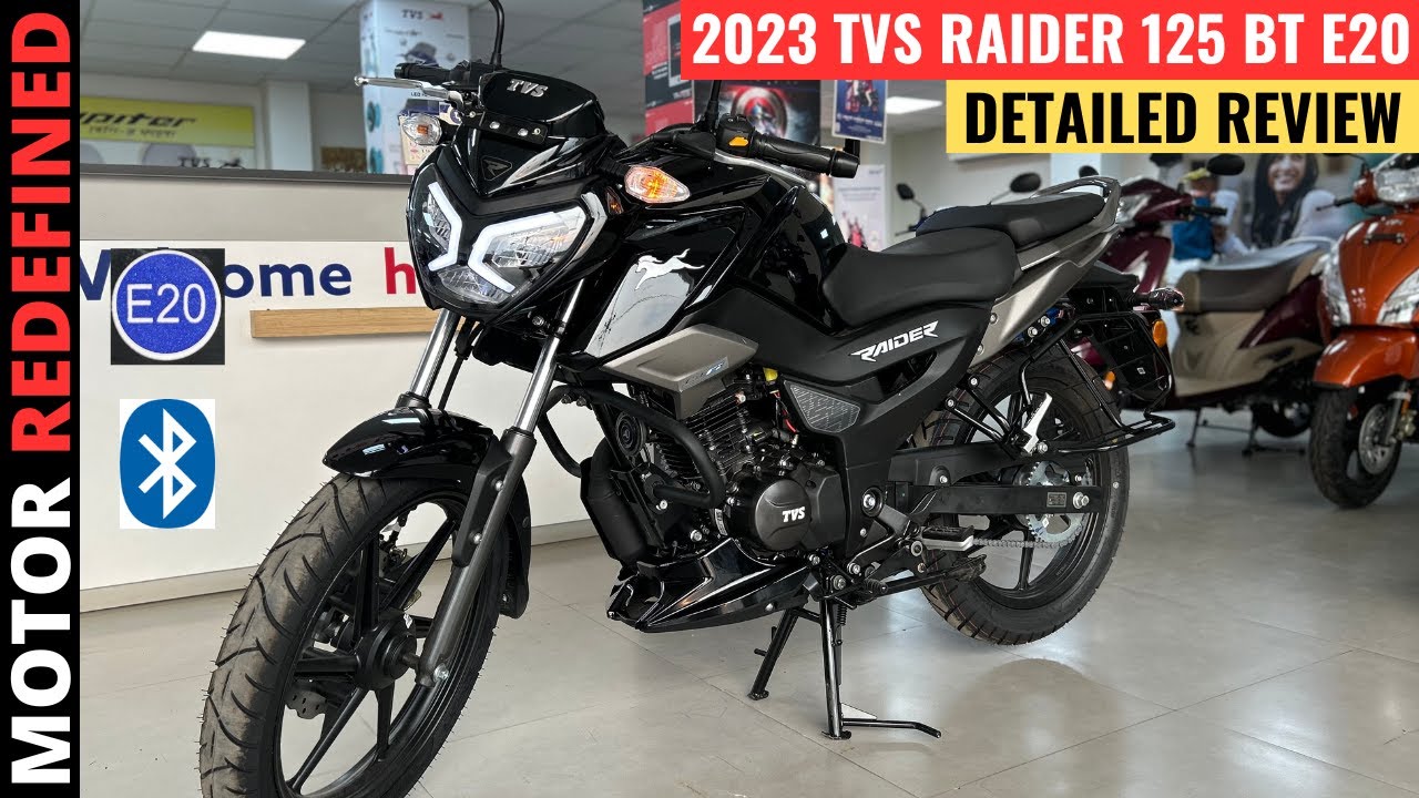 2023 TVS Raider 125 BT E20 OBD2 Review On Road Price Features 2023-tvs-raider-125-bt-e20-obd2-review-on-road-price-features
