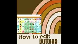 How to edit a button in TouchChat Profile