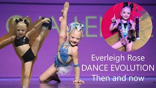 Everleigh Rose Soutas dance EVOLUTION (Then and now)