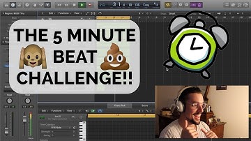 TRYING TO MAKE A BEAT IN 5 MINUTES FROM SCRATCH!